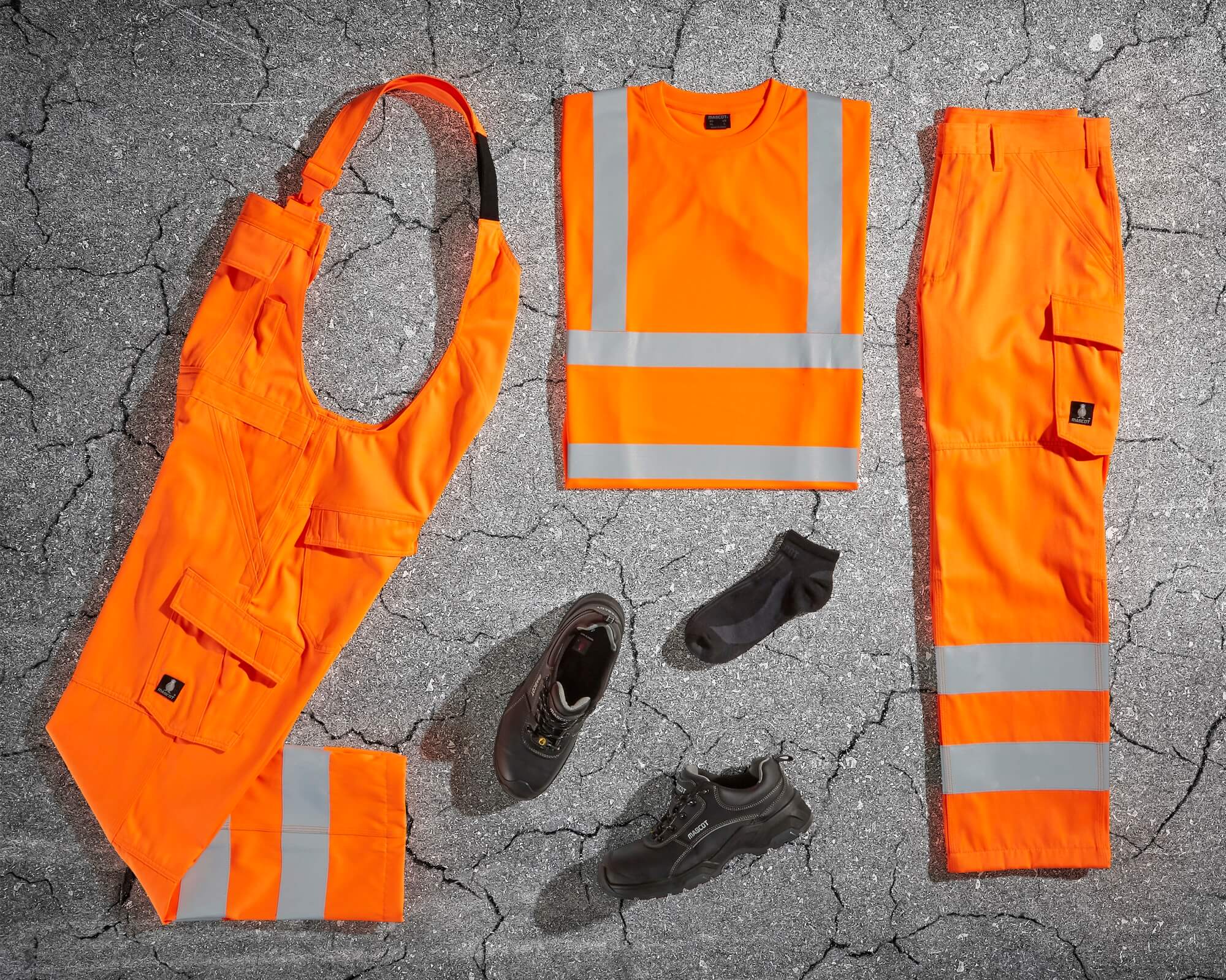 Ropa de trabajo para hombre, chaqueta y pantalones de trabajo con  reflectores