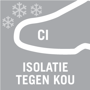 Schoen met koude-isolatie (CI)