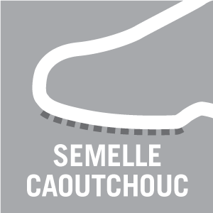 Semelle caoutchouc