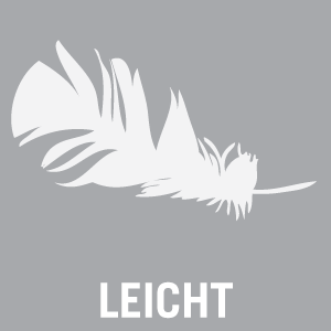 Geringes Gewicht