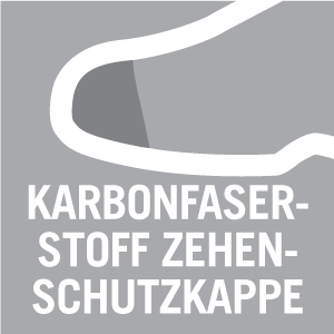 Zehenschutzkappe aus Karbon-Faserstoff