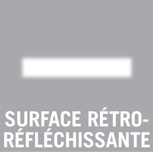 Surface rétroréfléchissante