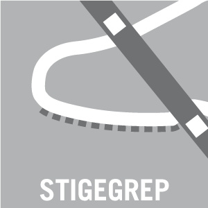 Stigegrep - Piktogram