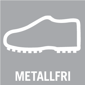Metallfritt skotøy - Piktogram