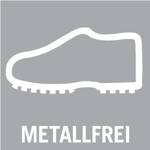 Metallfreies Schuhwerk