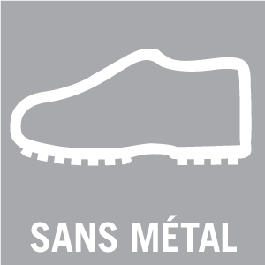 Chaussures sans métal