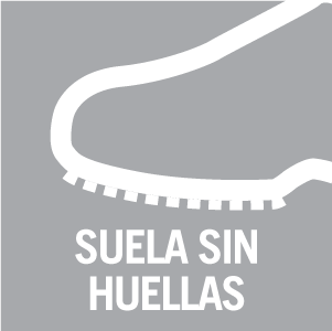 Suela que no deja huella - sin marcas de rozaduras