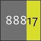 88817 - antracit/hi-vis gul
