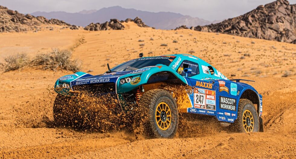 Coche de carreras Dakar 2022