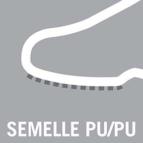 Semelle en PU/PU