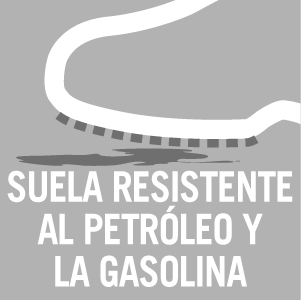 Suela resistente al petróleo y la gasolina