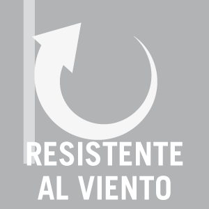Resistente al viento