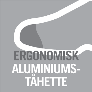 Ergonomisk aluminiumståhette