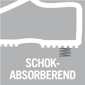 Schokabsorberende comfortzool