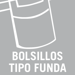 Bolsillos tipo funda