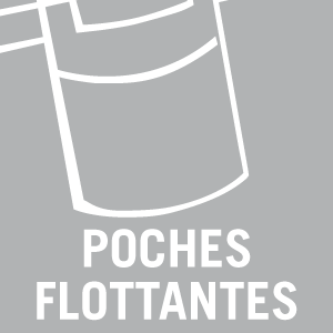 Poches flottantes