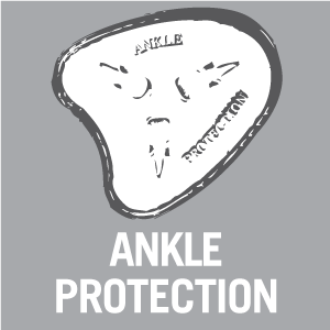 Ankle protection - Pictogram