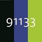 91133 - black/royal blue/lime green