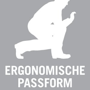 Ergonomische Passform