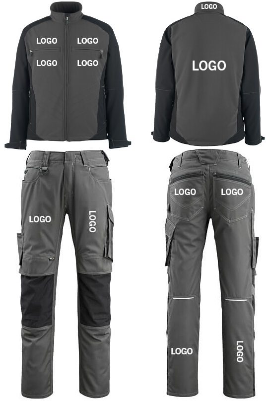 Work Jacket & Work Trousers - Location and size - MASCOT