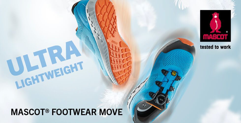 Ultra-lightweight safety footwear with flexible midsole