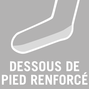 Dessous de pied renforcé