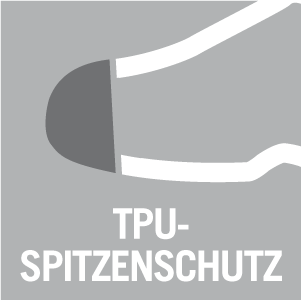 TPU-Spitzenschutz - Piktogram