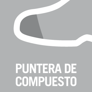 Puntera de compuesto