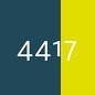 4417 - dark petroleum/hi-vis yellow
